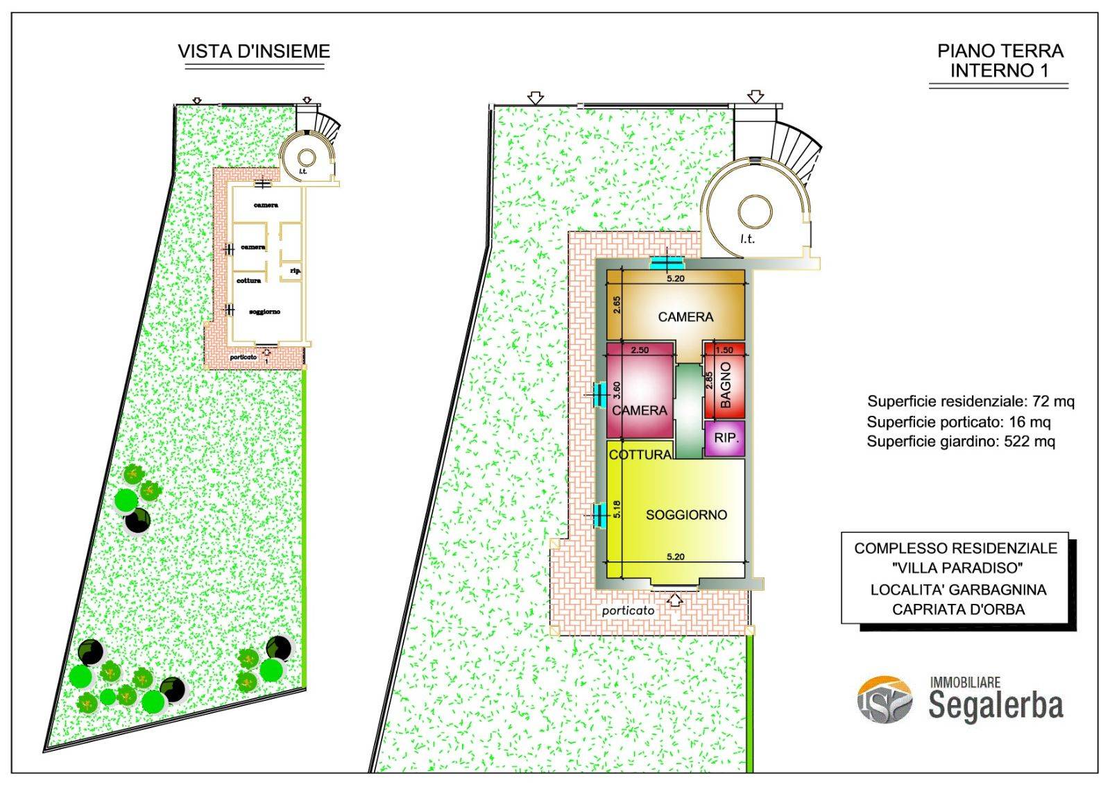 appartamento in vendita a Capriata d'Orba
