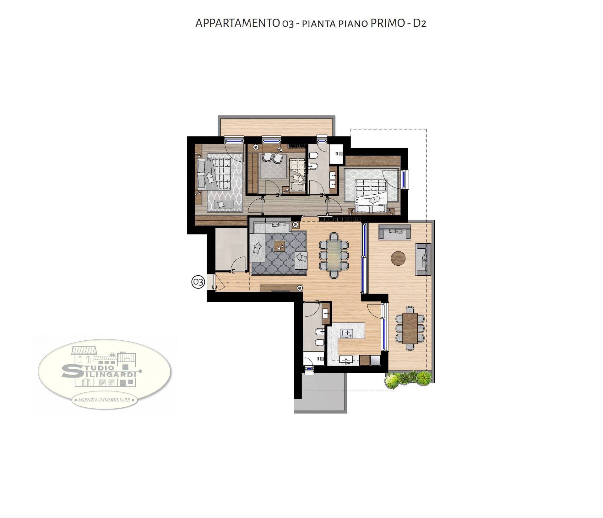 appartamento in vendita a Formigine