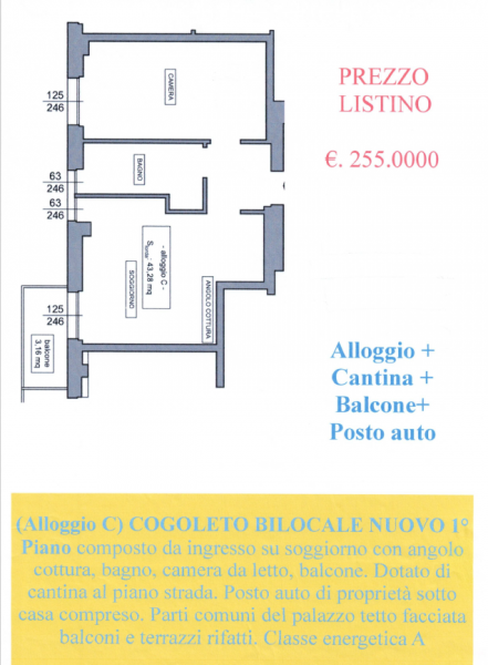 appartamento in vendita a Cogoleto