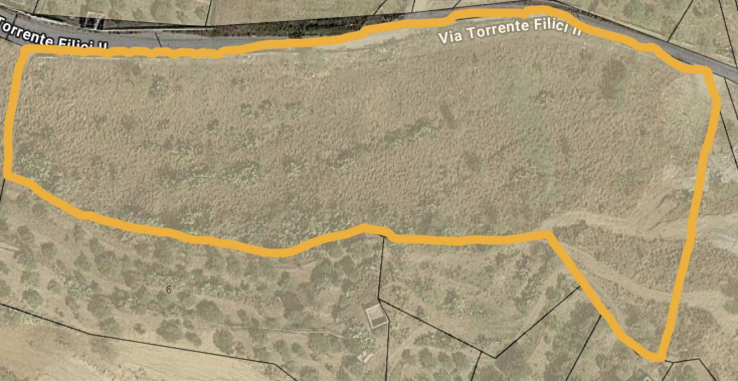 terreno edificabile in vendita a Reggio di Calabria in zona Pellaro