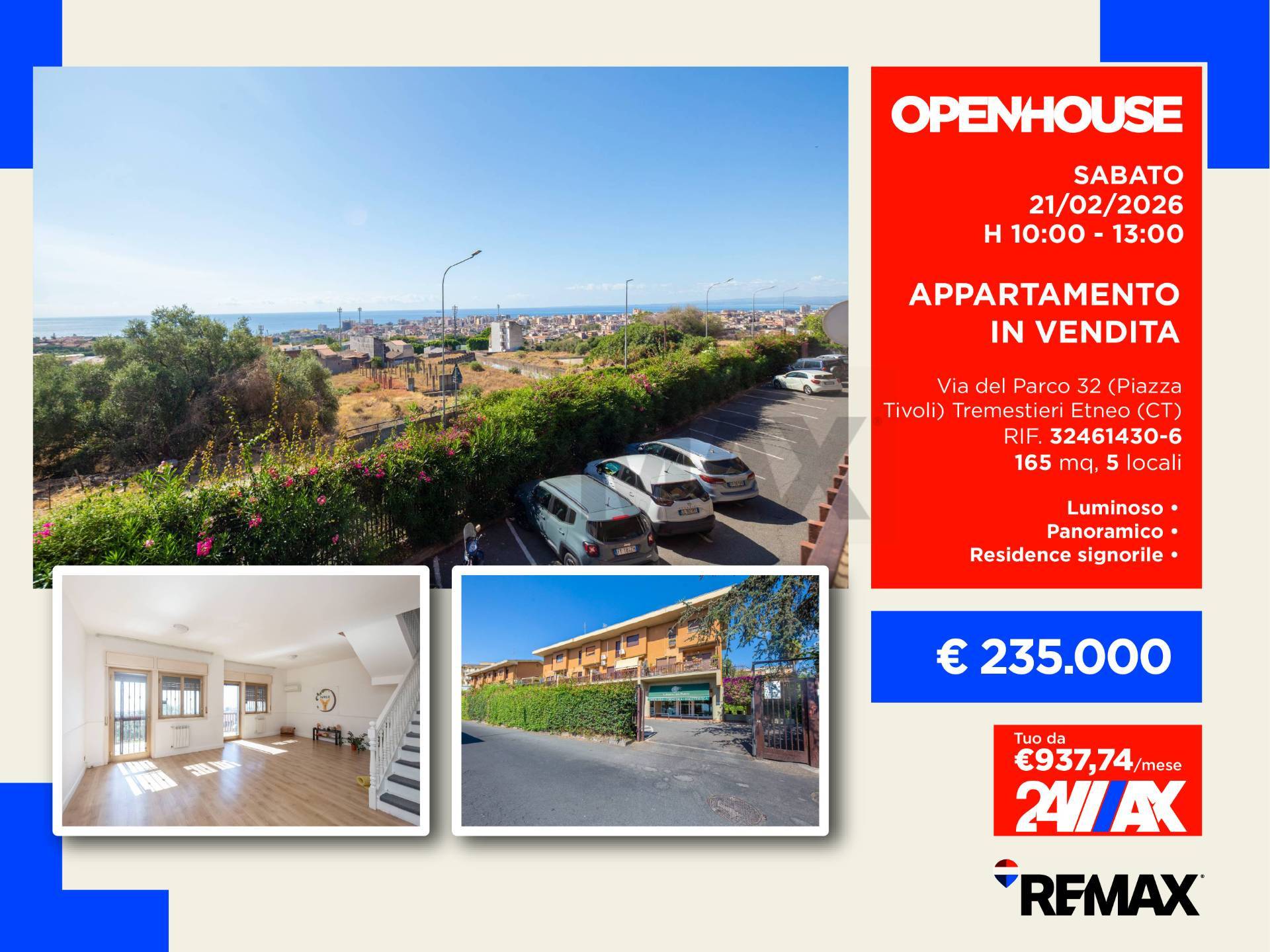 appartamento in vendita a Tremestieri Etneo