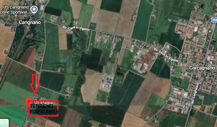 terreno edificabile in vendita a Parma in zona Carignano