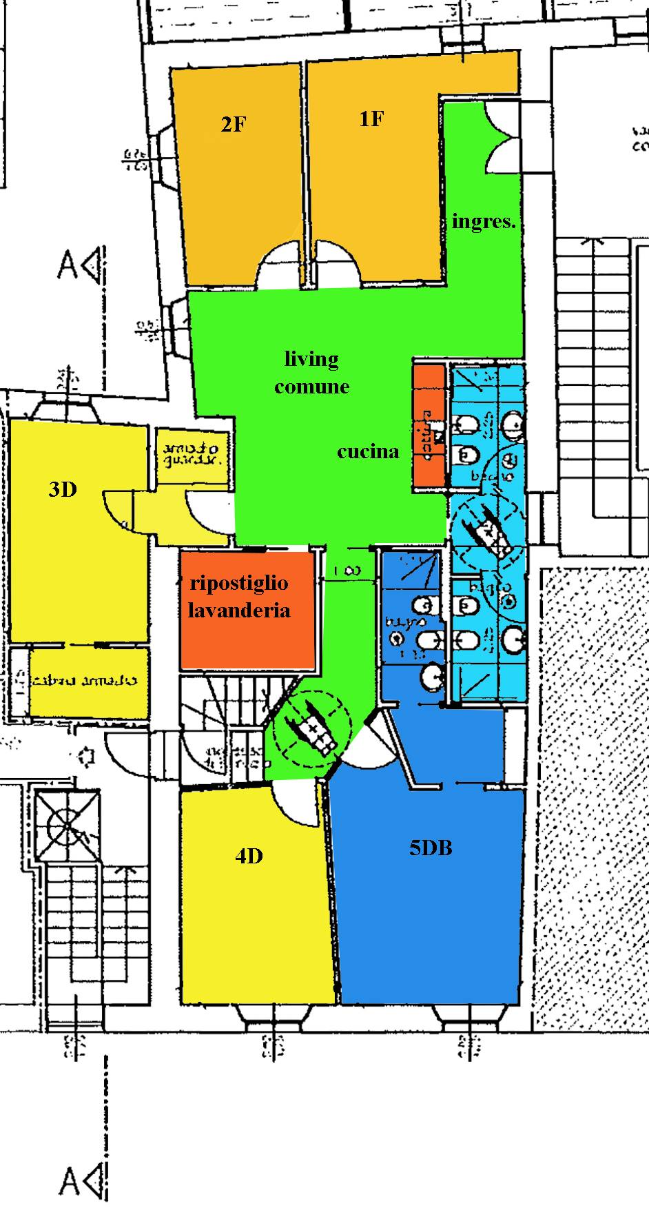 appartamento in affitto a Fano
