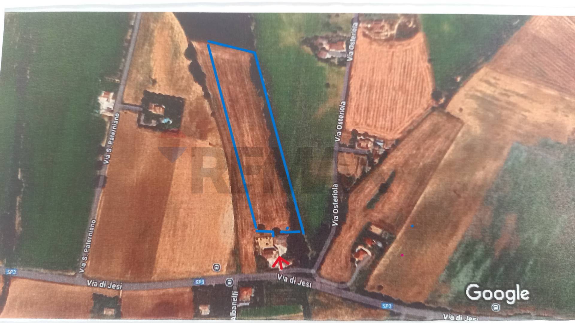 terreno agricolo in vendita ad Osimo in zona Padiglione