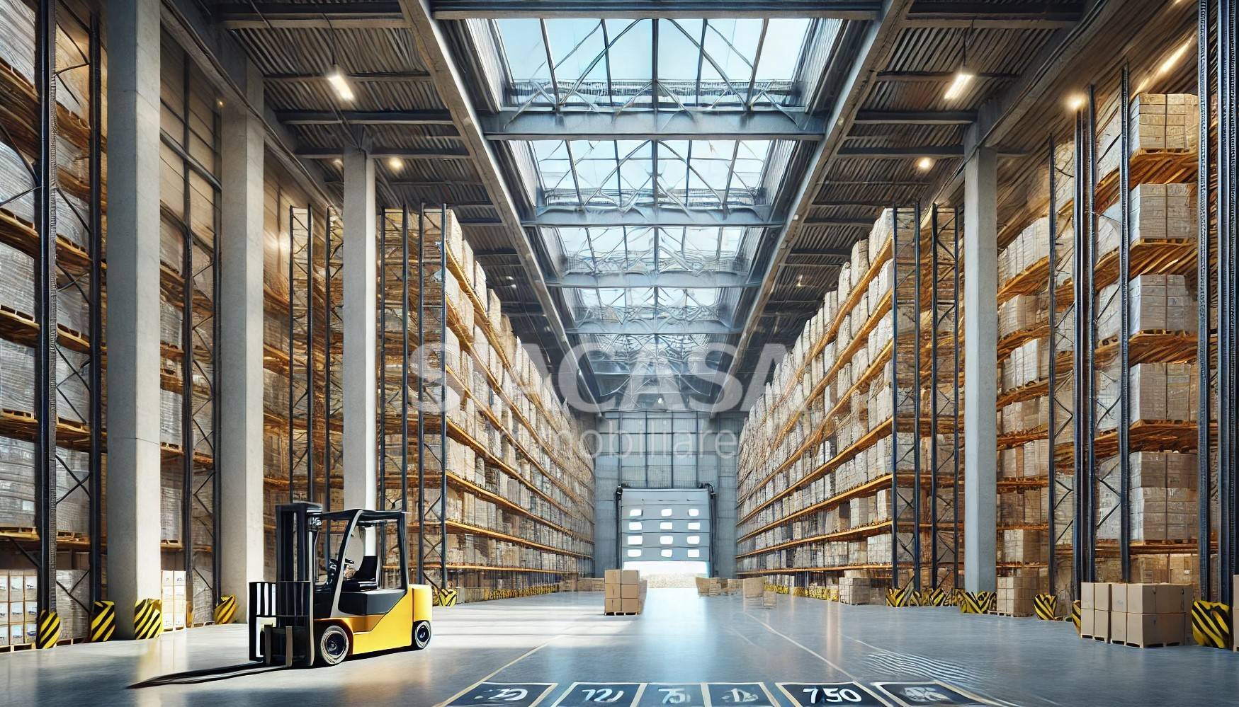 capannone in affitto a Mezzago