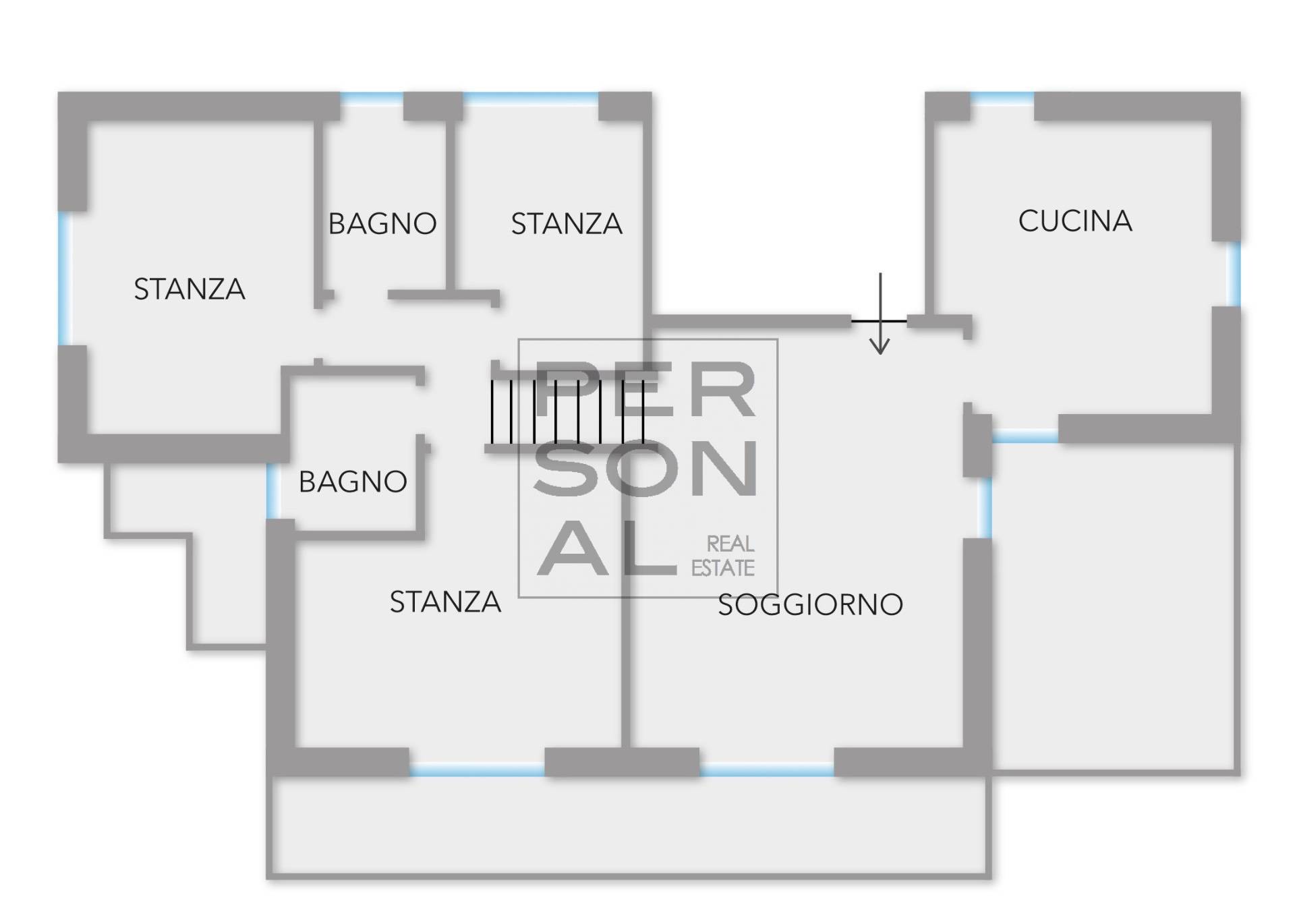 appartamento in vendita a Martignano